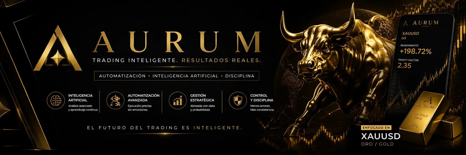 Portada de TRADING ALGORITMICO - AURUM